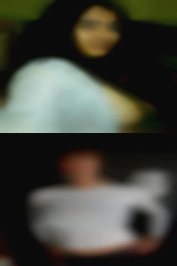 Two shy adult people together.