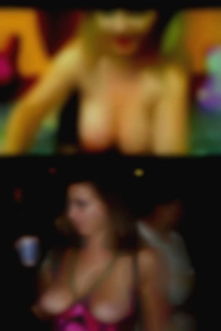 Abstinence on nude woman is the goal.
